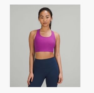 Lululemon stash it bra, plum, size 10